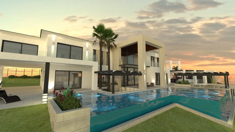 New Turnkey Villa Project for Sale in Los Flamingos